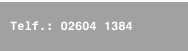 Telf.: 02604 1384